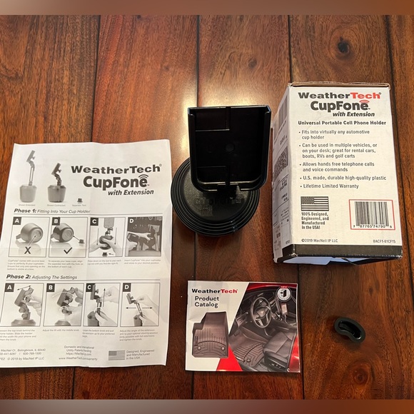 WeatherTech CupFone with Extension - Picture 1 of 2